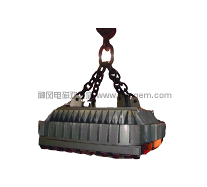 MW96吸吊立、臥卷系列鋼帶卷吊運用起重電磁鐵